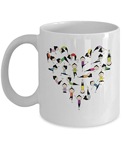 Yoga Coffee Mug - Best funny gift - Love Yoga Coffee Mug - 11OZ Coffee Mug