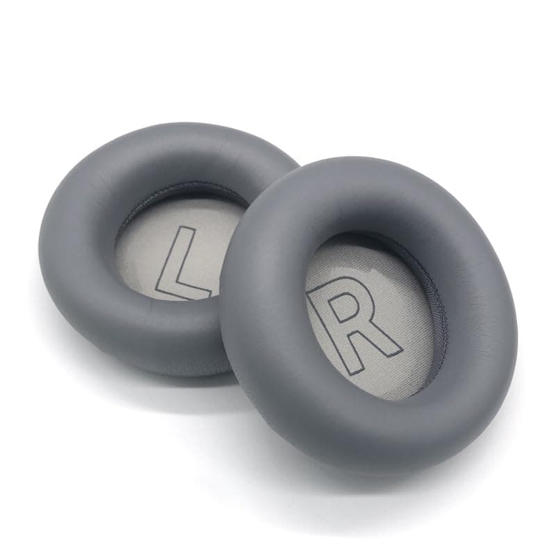 Beoplay H4 Earpads, Headphones Replacement Ear Pads for Bang & Olufsen Beoplay H4 Headphones Ear Cushions Earpads Cover Repair Parts (Grey)