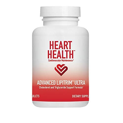Heart Health Advanced LipiTrim Ultra, Cholesterol and Triglyceride Support Formula, Antioxidant, Helps Maintain Normal Blood Glucose Levels, Market America (30 Servings)