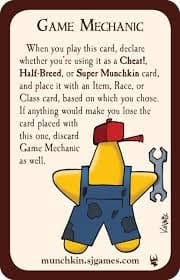 Game Mechanic - GenCon 2015 Munchkin Promo Card Exclusive John Kovalic Art