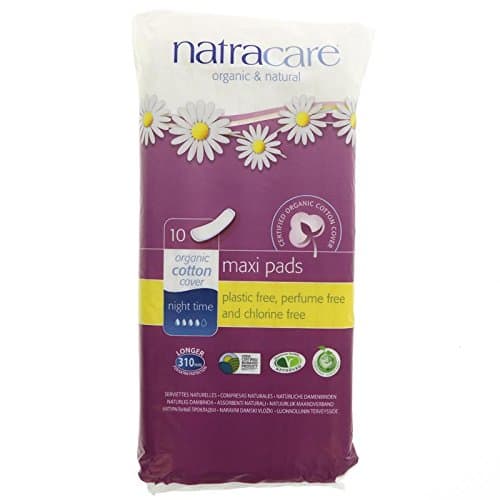 (6 PACK) - Natracare Natural Pads Night Time | 10s | 6 PACK - SUPER SAVER