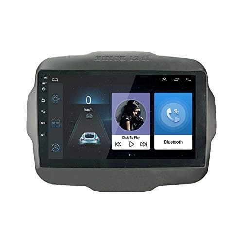 Android 8.1 Car Radio Stereo 9 inch Capacitive Touch Screen High Definition GPS Navigation Bluetooth USB Player 2G DDR3 + 32G NAND Memory Flash for Jeep Renegade 2015 2016 2017 SPCK-JEEP-RGD15