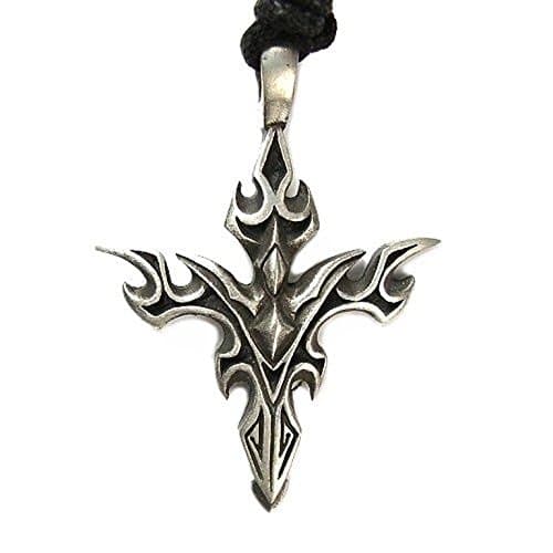 Spectral Prophecy Cross, Pewter Pendant, Mystic Cross Collection