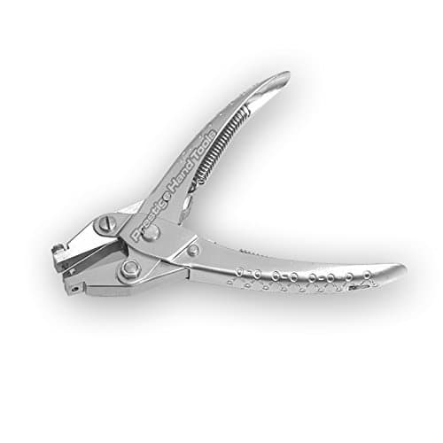 PTL® Parallel action Metal hole punch pliers 1.5 mm for sheet stock & Bottle Caps Jewellery Making tools Prestige+ 4 Pins