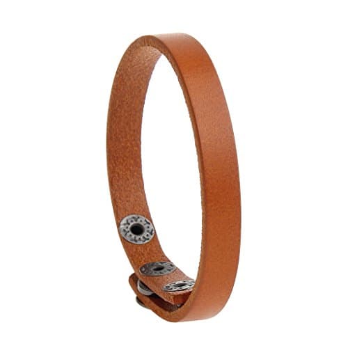 joymiao Leather Bracelet for Men Women Handmade Cuff Bangle Rope Bracelets Casual Jewelry - Teen Girls,Boys Gifts