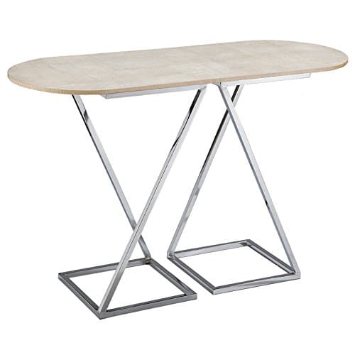 South Beach Console Table, Taupe Shagreen