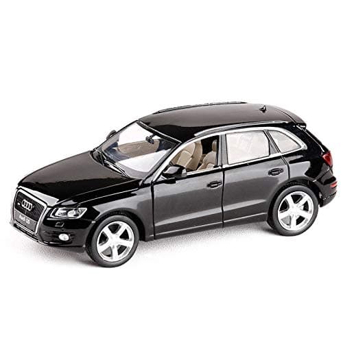 modelcars 1:32 Scale Collection Sound&Light Pullback Audi Q5 SUV Metal Diecast Model Car Toy Black