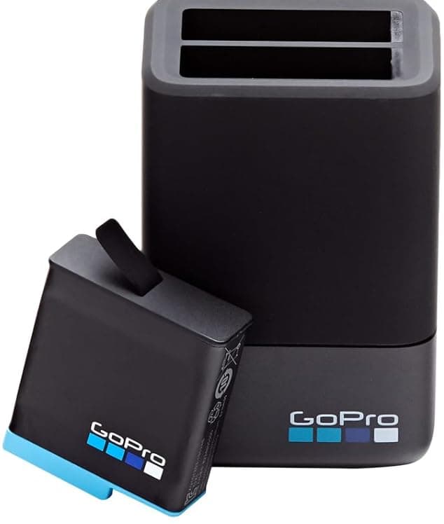 FOTOX Dual Battery Charger Battery for HERO8 Black / HERO7 Black / HERO6 Black/Hero 5 Black & Hero 2018