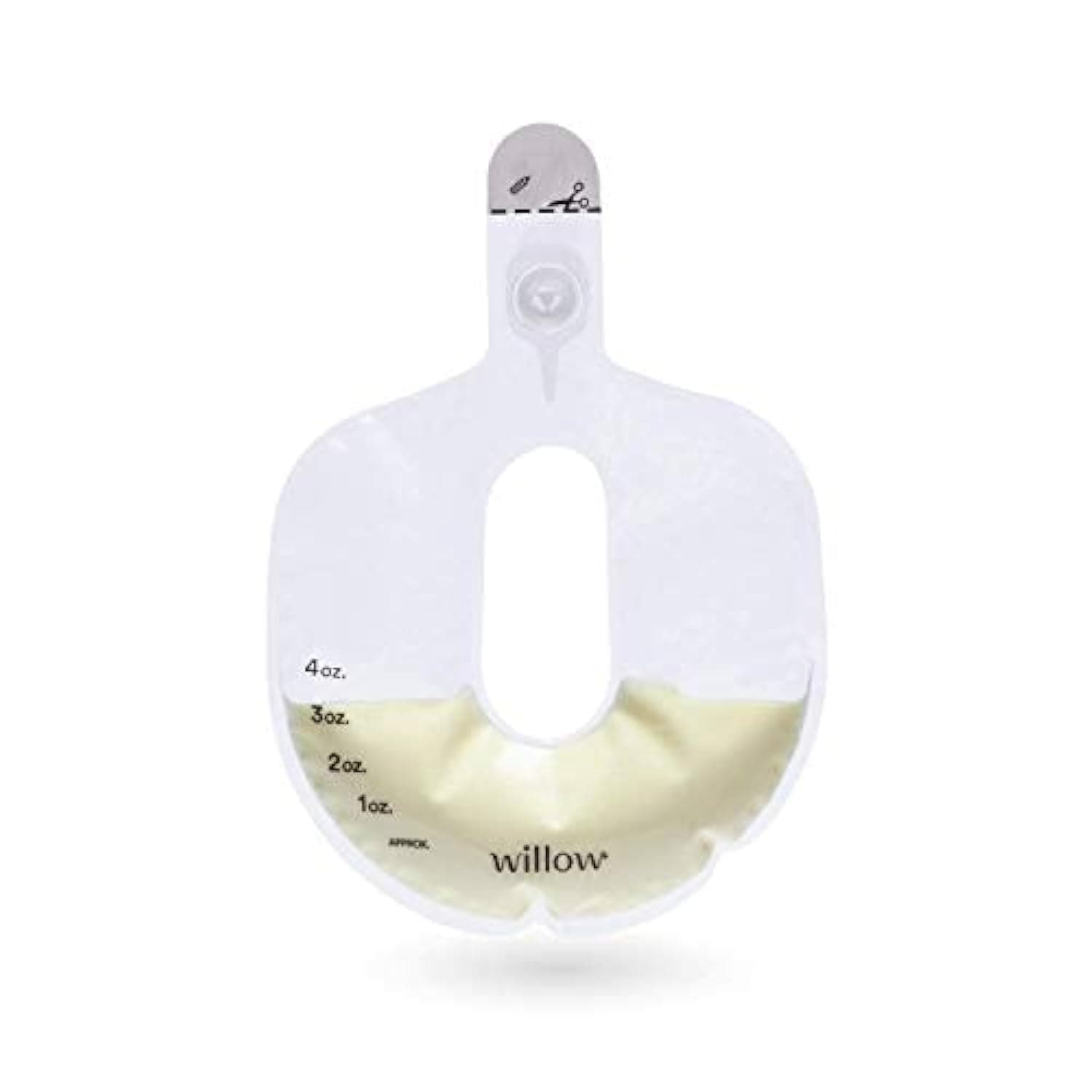 Willow Pump Spill-Proof Breast Milk Bags, 48 Count | Holds 4 oz. Per Bag | Self-Sealing Storage Bags, Recyclable & BPA Free | Breast Feeding Essential for The Willow Pump
