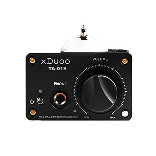 XDUOO TA-01B Amplifier 32Bit/192KHZ DSD128 HIFI USB DAC 12AU7 Tube Headphone Amplifier
