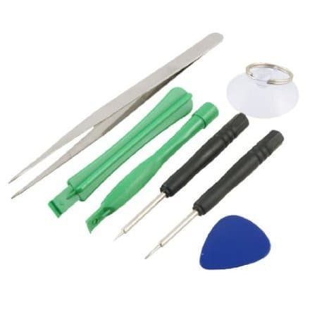 Cerhinu Pry Tweezer Pentacle Screwdriver Opening Repair Tool 7 in 1 for iPhone 4 4G
