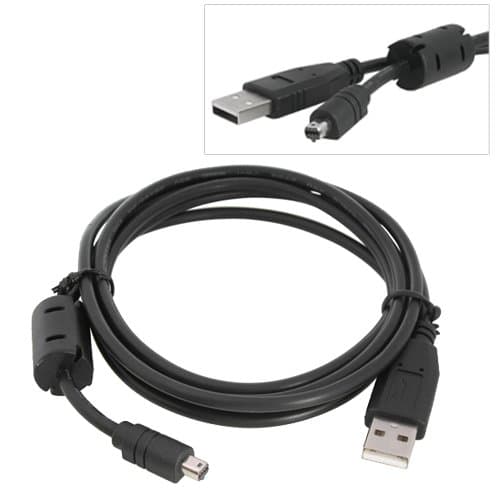 Replacement UC-E1 USB Cable Cord Lead for Nikon Coolpix 800, 880, 885, 900, 990, 995, 4300, 4500, 5000, 5400, 5700 & 8700 Digital Cameras