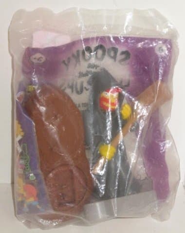 Burger King The SIMPSONS #8 Spooky Light Ups Grounds Keeper WILLY