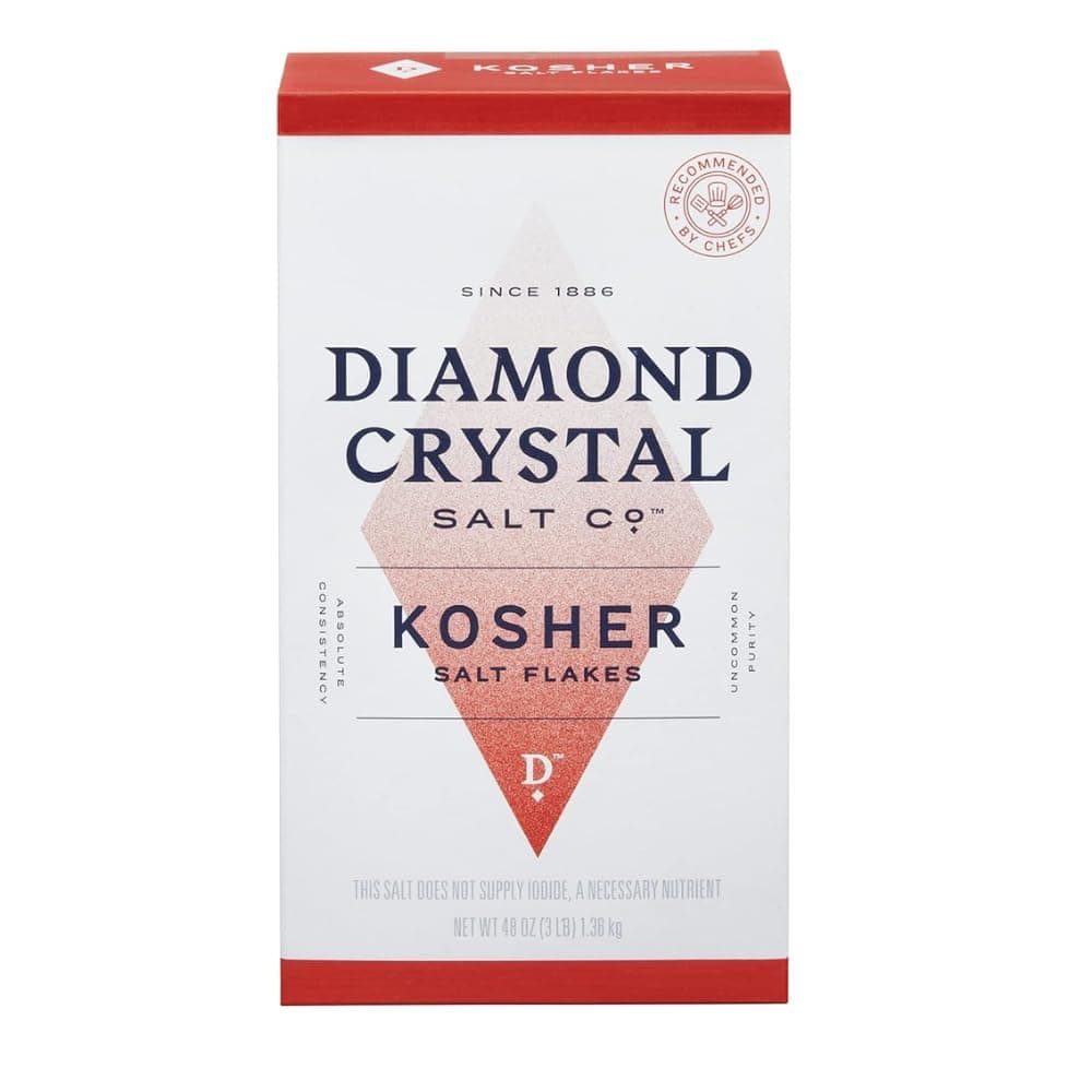 Diamond Crystal Pure & Natural Kosher Salt 1.36kg