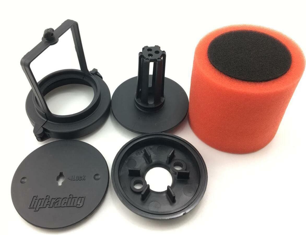 KTRC15411 Air filter 1/5 rc MODEL car for rc toys engine Original HPI Racing -#15411 Filter Air set for 1/5 hpi Baja 5B 5S 5T 5SC R/C BUGGY TRUCK ROVAN KM LOSI REDCAT