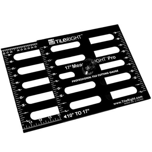TR0004 Measure Right Pro 10-Inch to 17-Inch Tile Setter Template