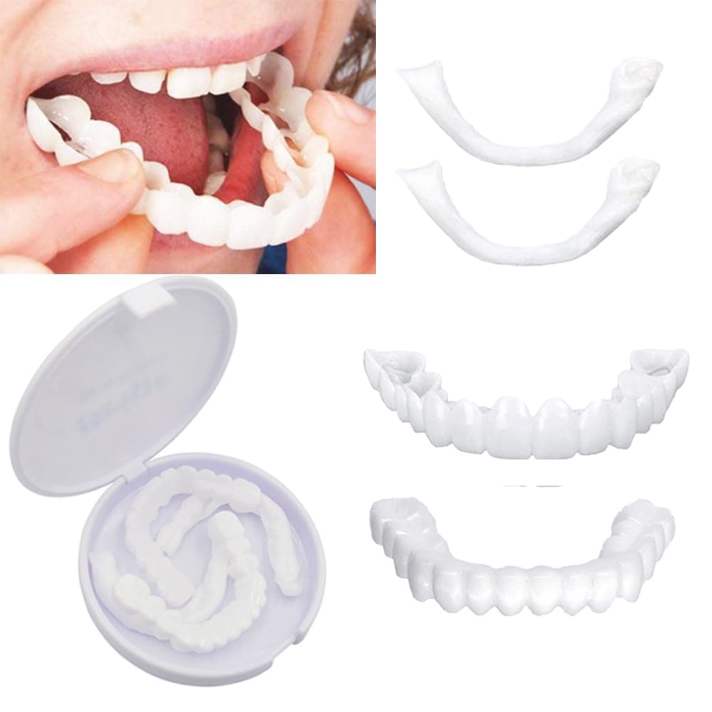 Smile Teeth Denture Temporary False Teeth Improve Smile