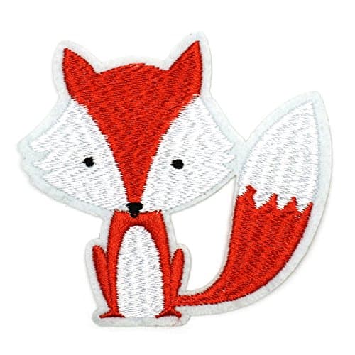 Summerz Fox Sew-on/Iron Embroidered Patch Motif Applique