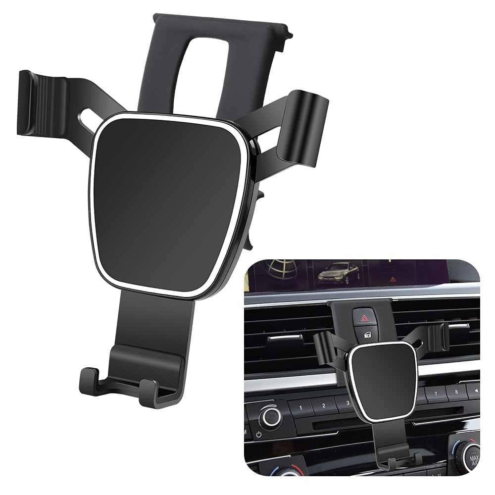 Car Phone Holder for 2013-2018 BMW 3 Series Sedan 3GT 320i 328i 330i BMW 4 Series 2014-2020 430i 440i F30 F32 Auto Accessories Navigation Bracket Interior Decoration Mobile Cell Phone Mount