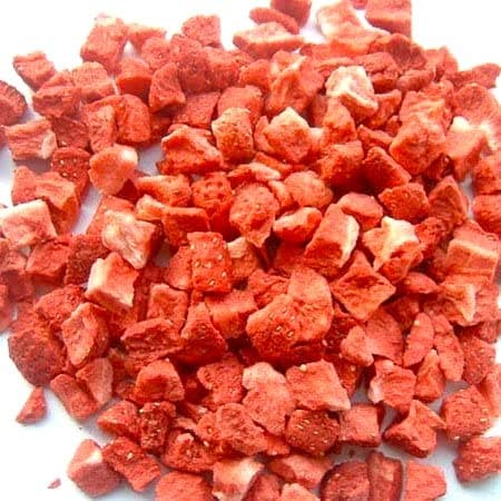 Freeze Dried Strawberry Pieces, 8kg - wholesale bulk box