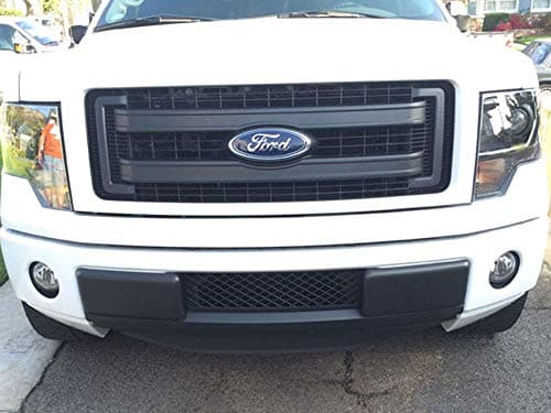 EcoBoost Grilles 2011-2014 F150 EcoBoost Black Lower Bumper Grille OEM Style Durable ABS Plastic Lower Bumper Insert Grille - Accesspeed 7002-1402-EB, Fits 2011 2012 2013 2014 F-150 Ecoboost