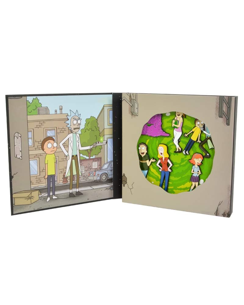 RICK AND MORTYRick & Morty Pin Badge Set SO1EO1 'Pilot'