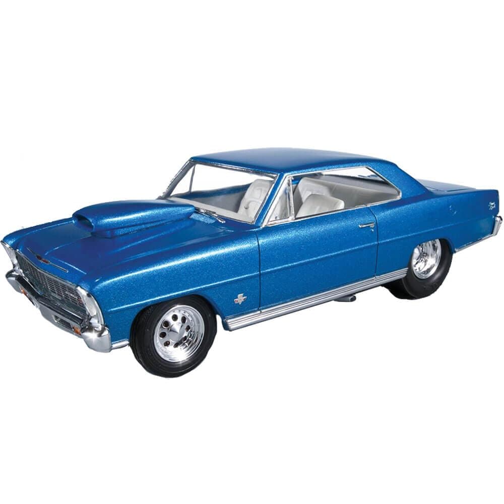 AMT636R Skill 2 Model Kit 1966 Chevrolet Nova Pro Street 1/25 Scale Model