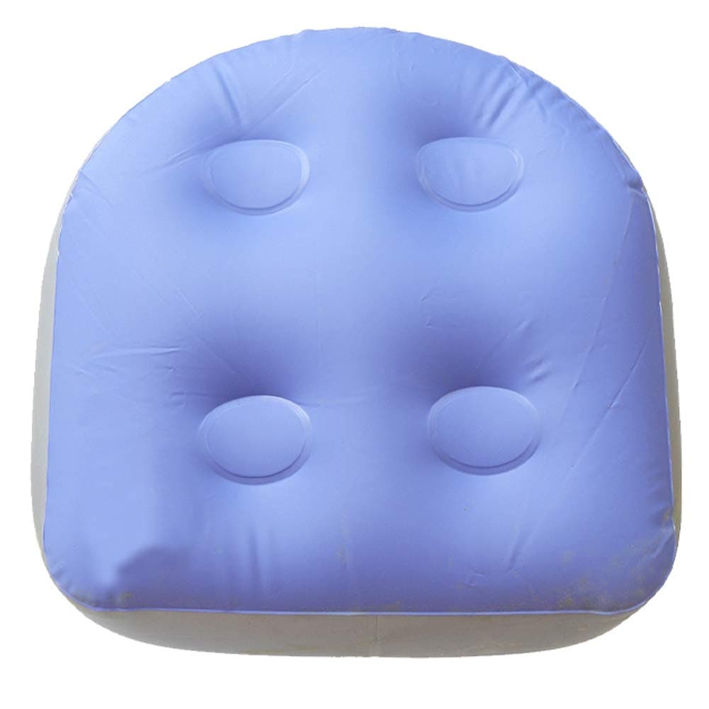 Spa and Hot Tub Booster Seat, Inflatable Bathtub Massage Cushion, Relaxation Massage Mat with Suction Cups, Soft Back Support Bath Spa Pad for Adults Elders Kids at Home Spa&Rest