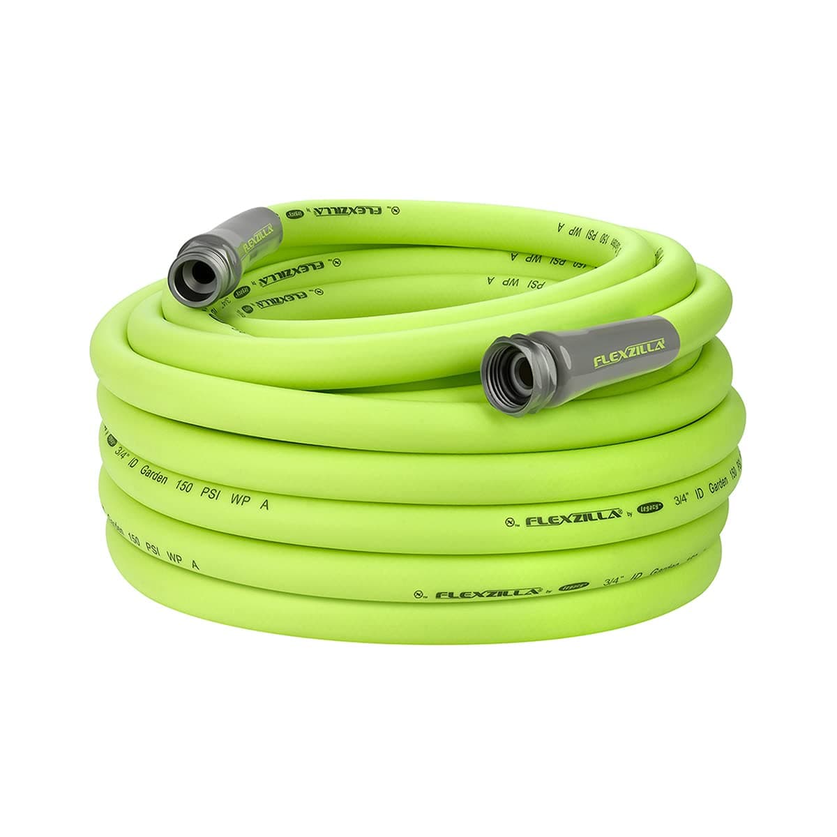 Flexzilla Garden Hose 3/4 in. x 75 ft., Lightweight All-Weather Water Hose, Durable and Flexible, Leak-Free Connections
