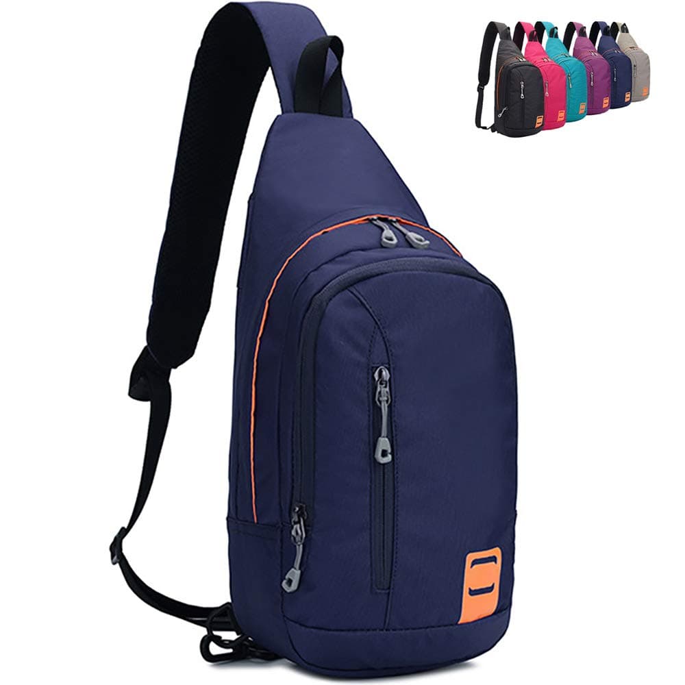 Small Sling Backpack Waterproof Unisex Shoulder Bag Chest Crossbody Daypack