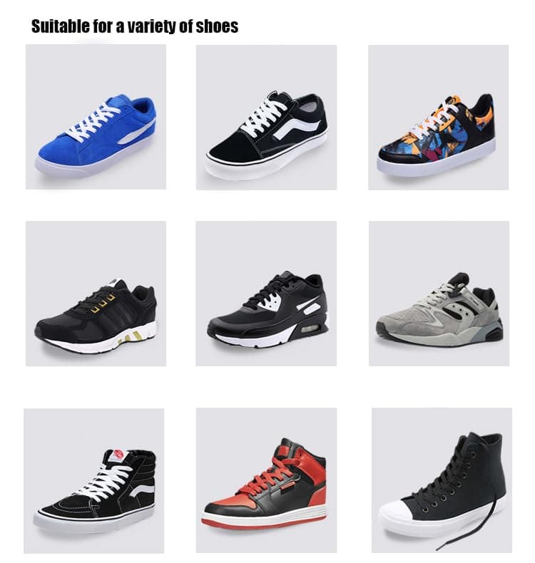 Handshop Flat Shoelaces 5/16" - 20 Colors in 36"-72" Shoe Laces For Sneakers