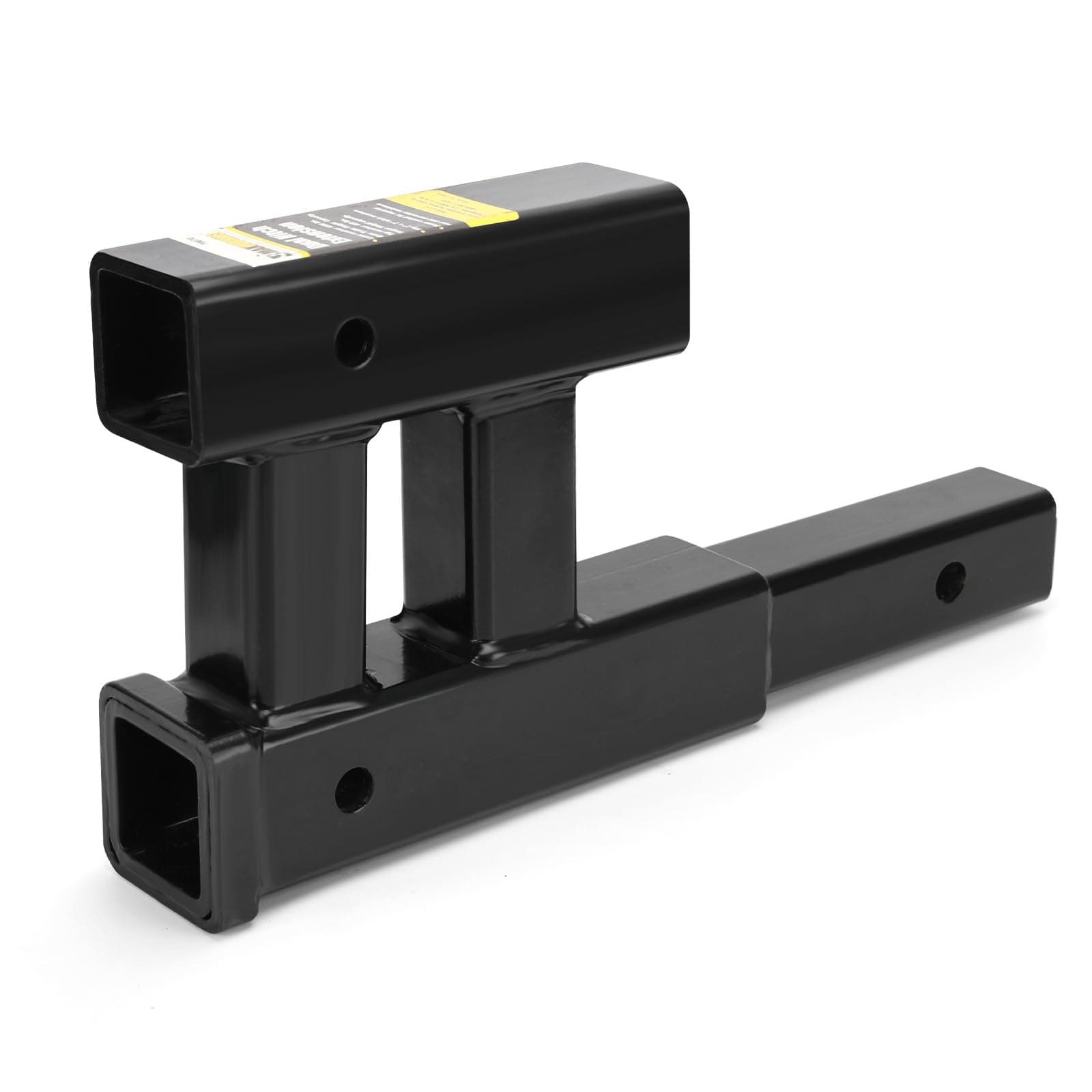 70070 Trailer Hitch - Dual Tow Hitch Extension Reciever - 4000 lbs. GTW Capacity, Black, Size: 2 inch