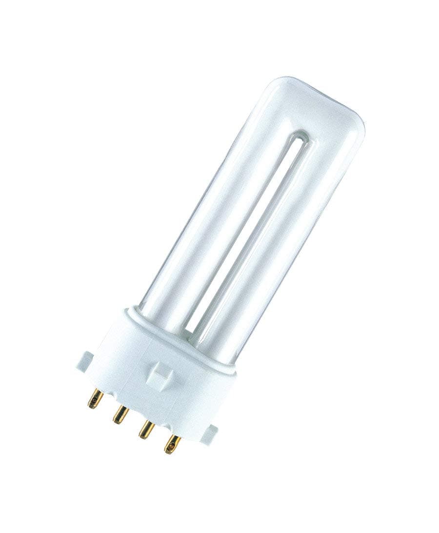 Dulux S/E 9 W/840 2 G7 4 Pin Base Compact Fluorescent Light Bulb, Cool White