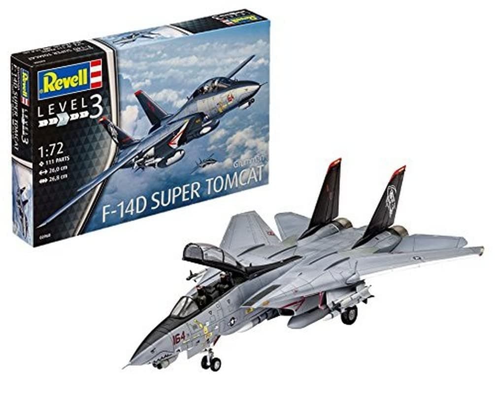 Revell 03960 F-14d 1:72 Scale Super Tomcat Model Kit