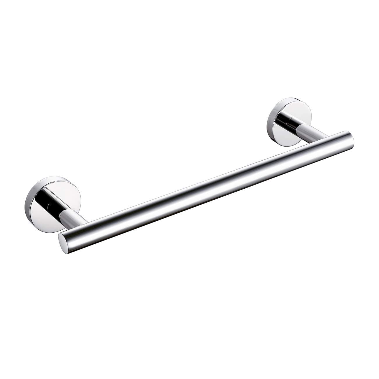 Miyili KLXHOME 12 Inch Bath Towel Bar Polished Stainless Steel Towel Rack for Bathroom, Kitchen Towel Holder Wall Mount, A01C30A