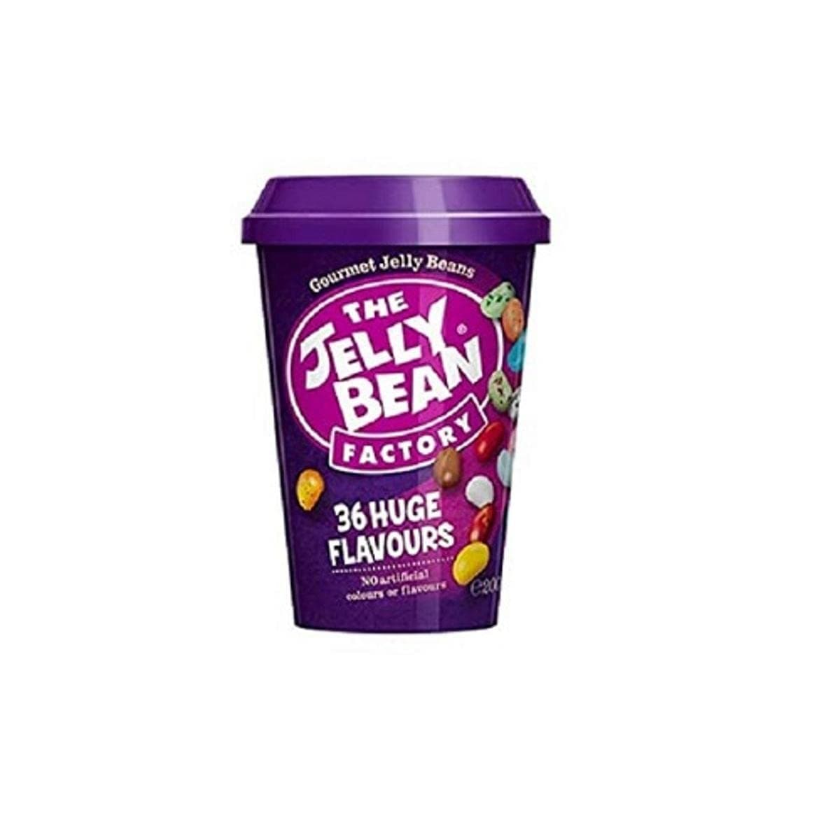 The Jelly Bean Factory 36 Mix Assorted Natural Fruit Flavours Jelly Candy – Ireland, 100% Veg, Gelatine Free- 200 gm
