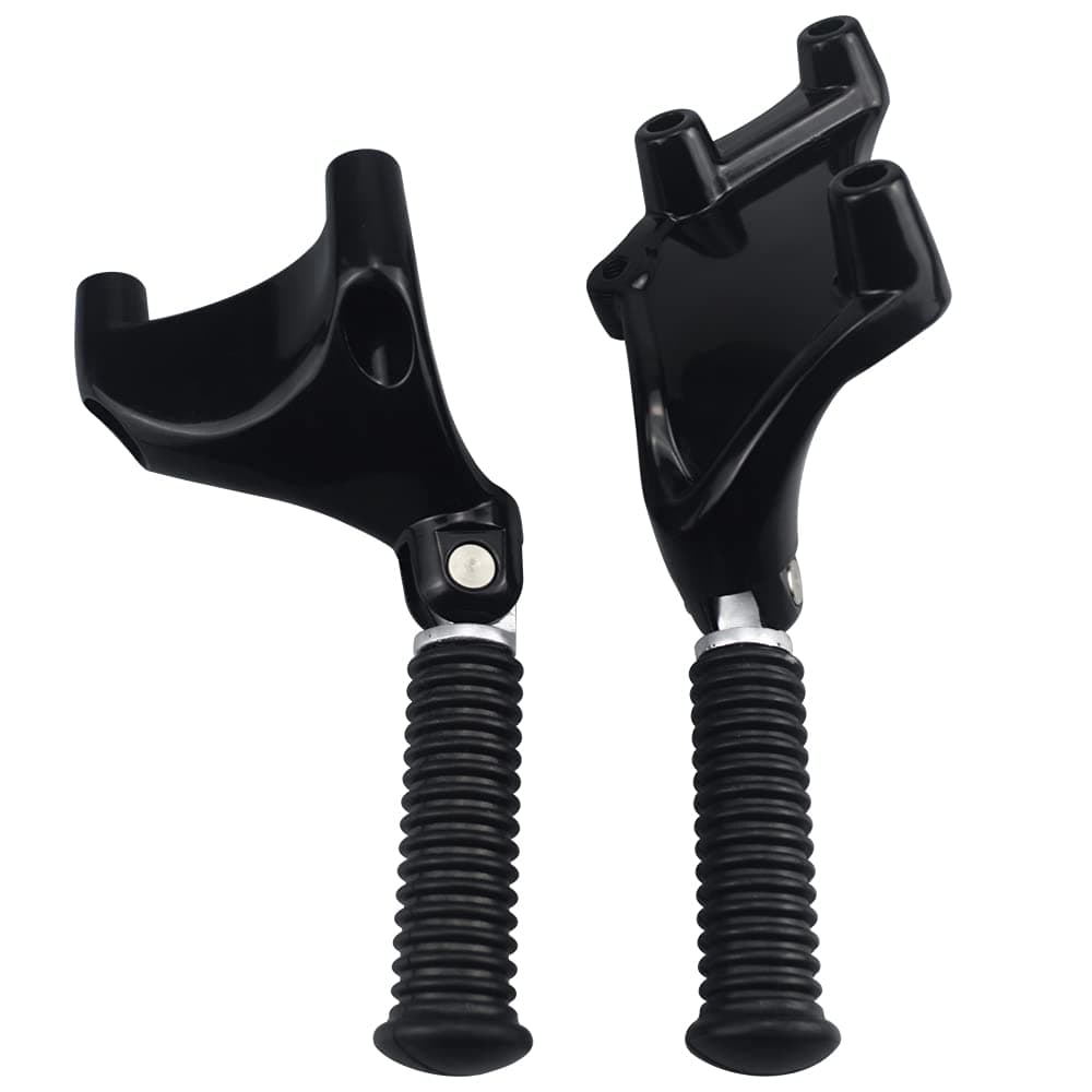 Passenger Footpeg w/Mount Kit,Rear Passenger Footrests Pedal w/Mount Kit for Harley Sportster Forty-Eight 48 Seventy-Two 72 883 1200 2014-2022,Black