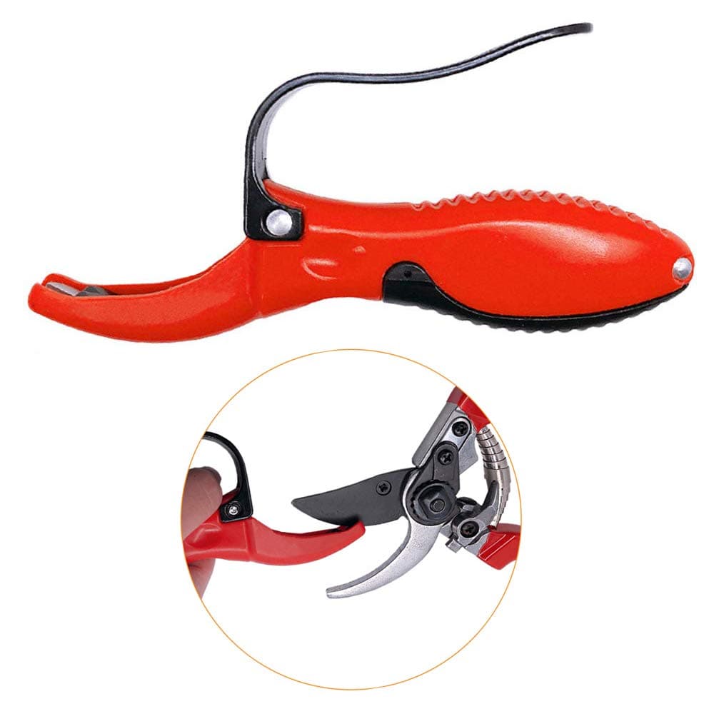 TOMORALTOMORAL Scissor Sharpener, Sharpener for Garden Tools, Suitable for Pruning Shears, Hedge Scissors, Clippers, Pocket Knives, and More