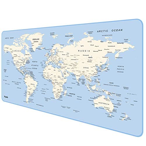 Anpollo Extended Gaming Mouse Pad, Thick Large 900x400x3mm Computer Keyboard Mousepad Mouse Mat Water-Resistant Non-Slip Base Durable Stitched Edges Ideal for Both Gaming Camouflage