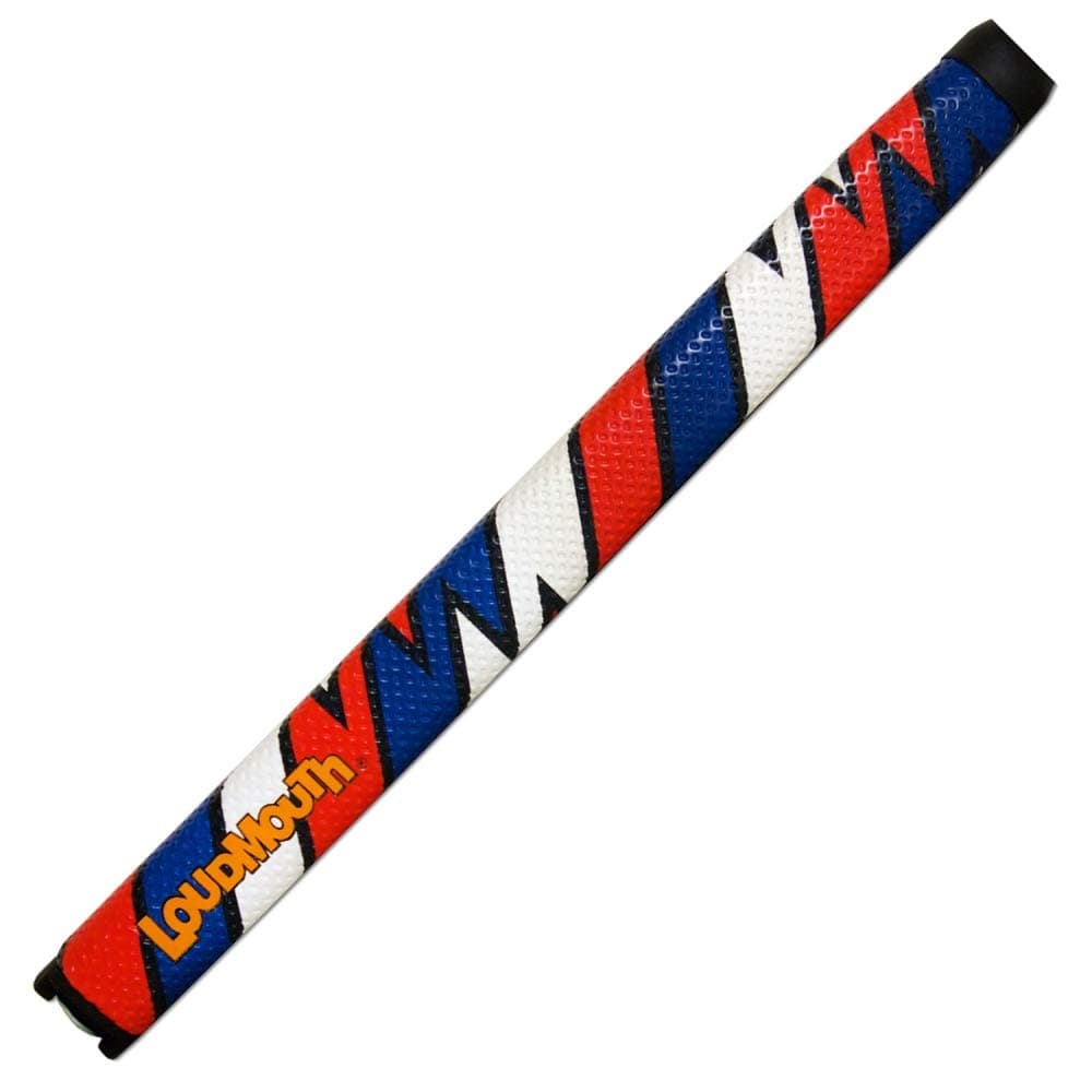TourMARK Grips Captain Thunderbolt USA Standard Size Putter Grip with Matching Ball Marker