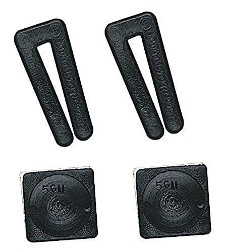 DYSMIO Fan Blade Balancing Kit with Plastic Balancing Clip and Weights to Reduce Fan Blade Wobble - 2 Pack