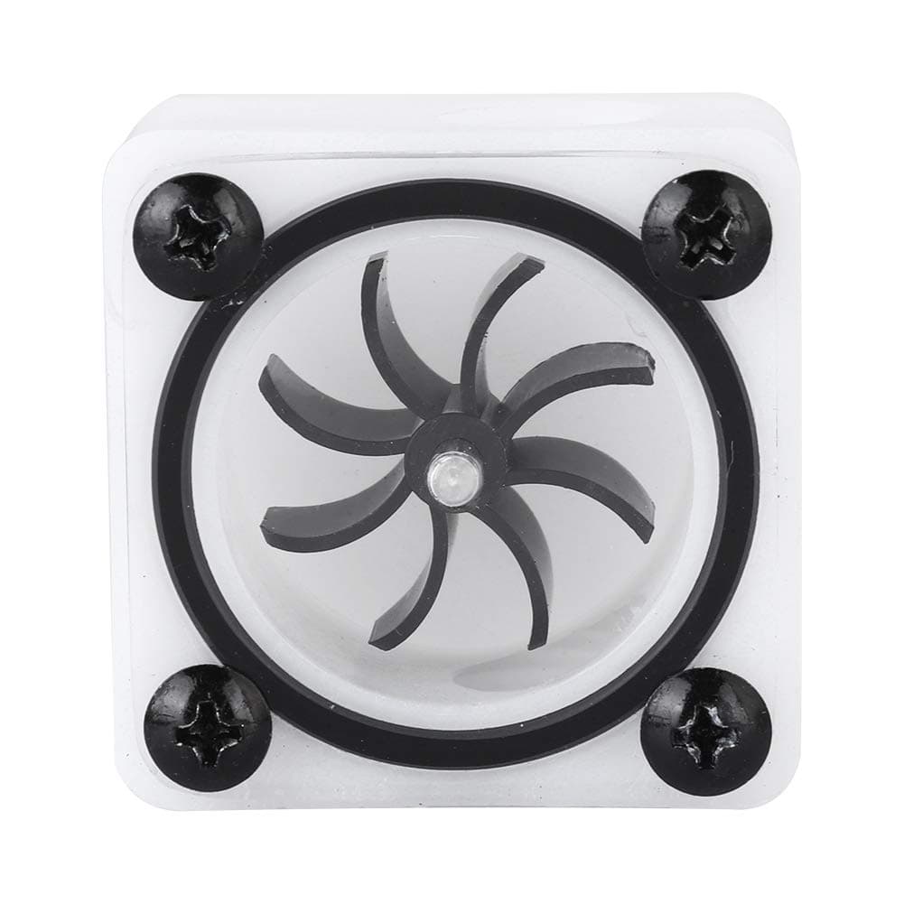 Tonysa Water flow meter, 2 point G1 / 4 thread impeller water flow meter, water cooling flow meter suitable for PC water cooling system