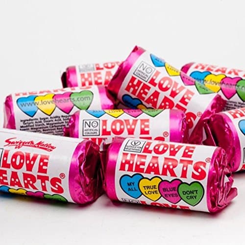 Mini Love Hearts 130 grams Easter Sweets and Alternative to Chocolate Best Add on to any Present Birthday