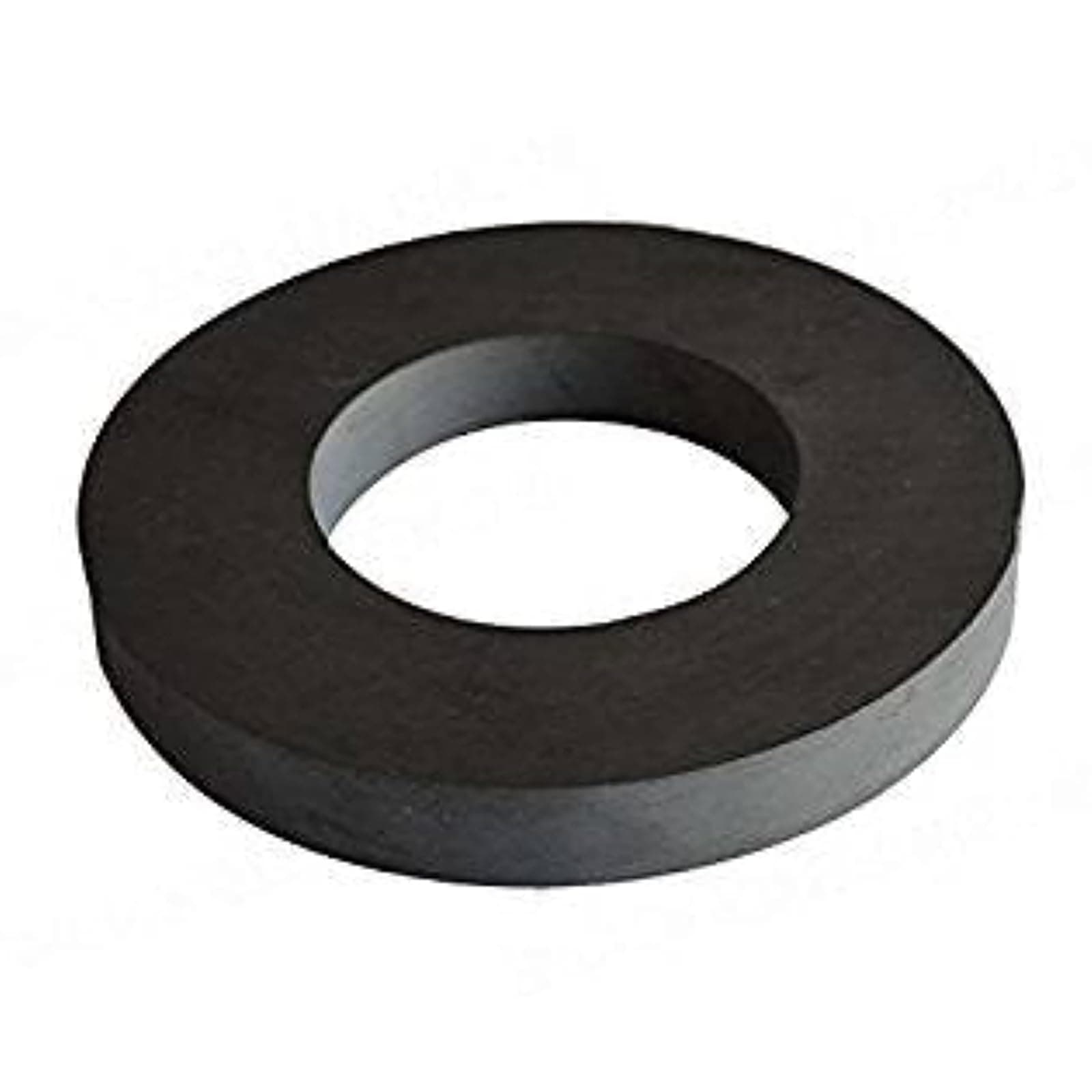 Ferrite Ring Magnet, 4In Dia, Big Round Circle Ceramic Magnets with Hole, Strong Large Donut Circular Magnetic Ring Heavy Duty for DIY, Crafts Speaker Creative Hobbies Science
