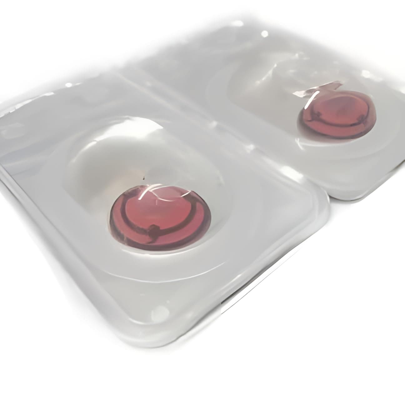 CROSETTA Sharingan Stage Three V2 Crazy and Fancy Look Contact Lenses with Lens Case for Unisex