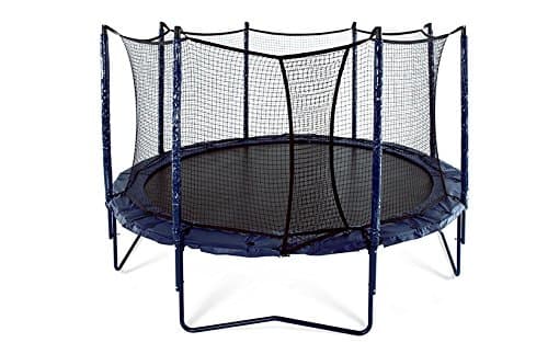 JumpSport 14' Elite | Includes Trampoline and Safety Enclosure | Unforgettable Overlapping Doorway | Easy-Up Net Installation | Exclusive Spring Technology for Performance and Safety