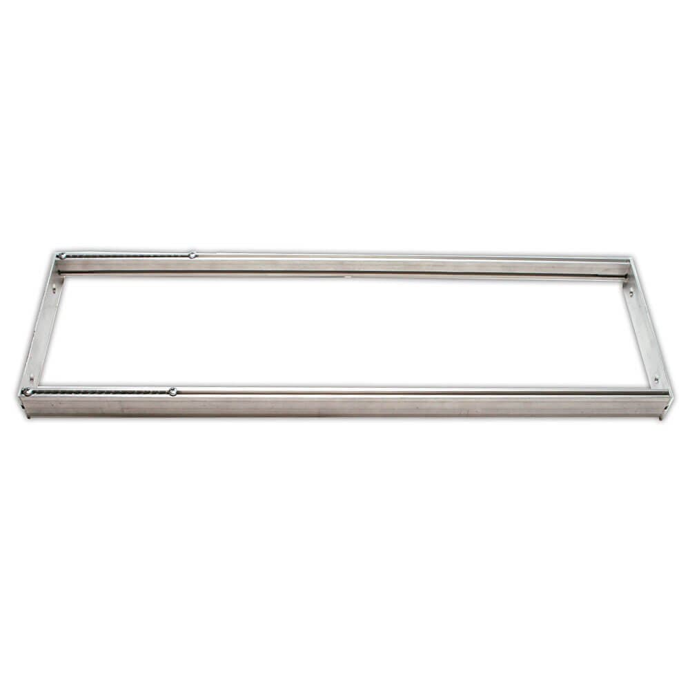 3U Eurorack Case Brackets with 104HP Rails, 50 Slide Nuts