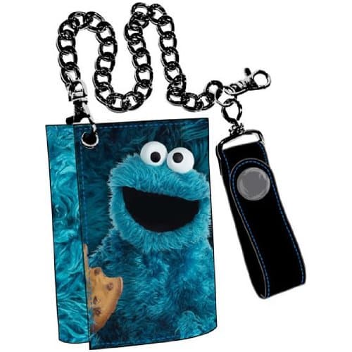 Sesame Street Cookie Monster Tri-fold Wallet