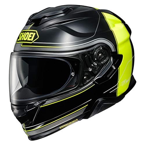 Shoei GT-Air 2 Motorcycle Helmet Crossbar TC-3 Yellow/Black Large (More Size Options)