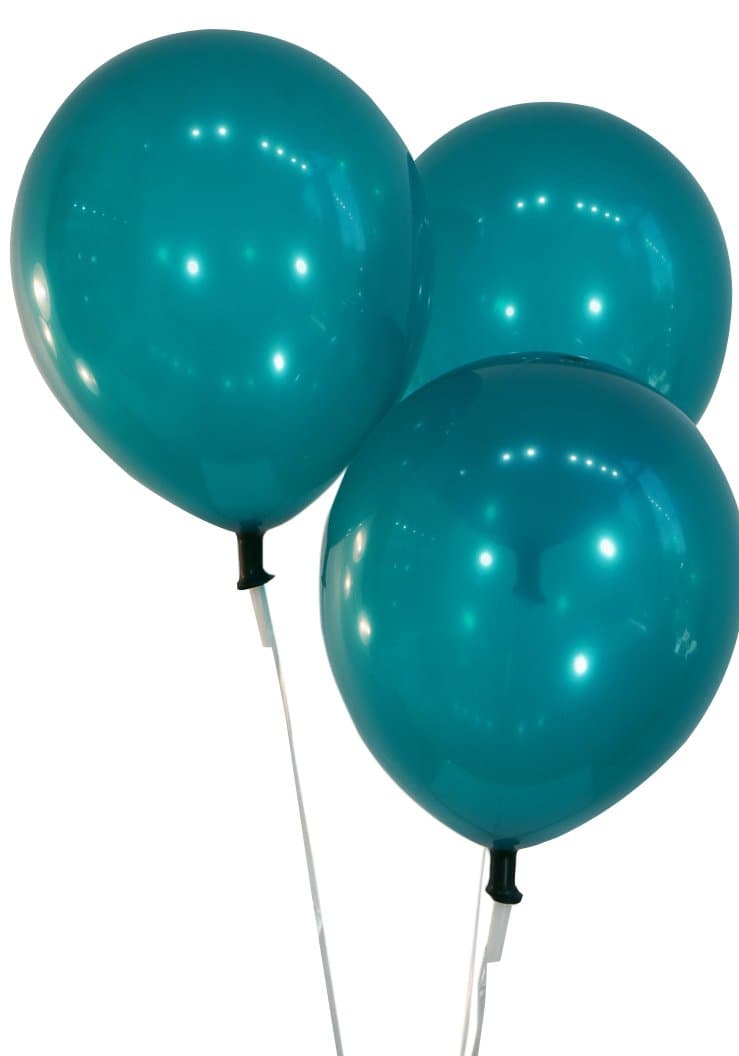 Creative Balloons 12" Latex Balloons - Pack of 72 Pieces - Decorator Aqua Marine